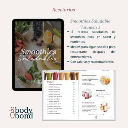 Smoothies Saludables | Volumen 1 - Body Bond