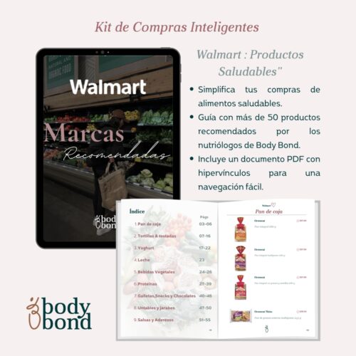Walmart: Kit de Compras Inteligentes y Saludables - Body Bond